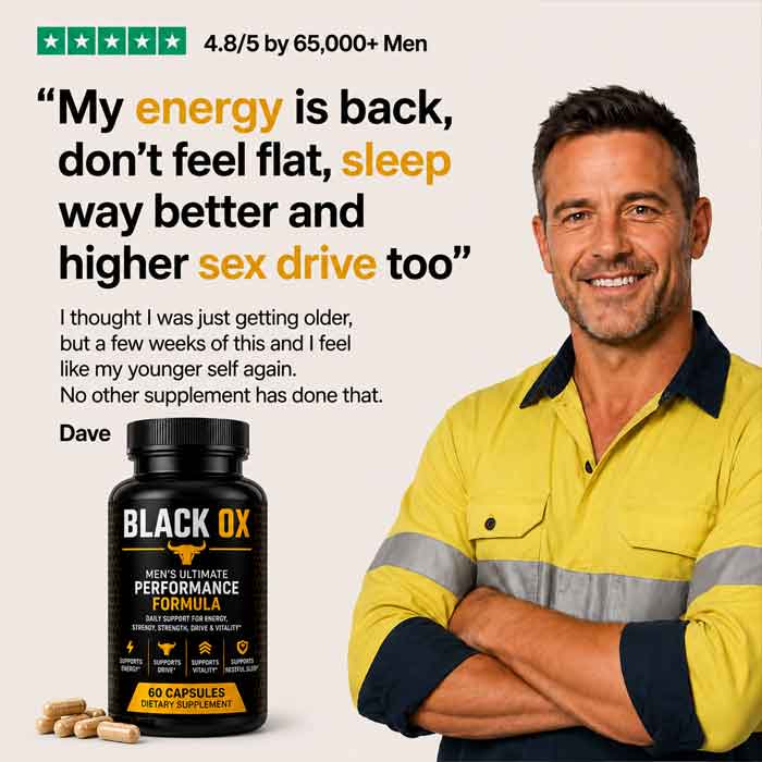 Black Ox - Mens Ultimate Performance Formula